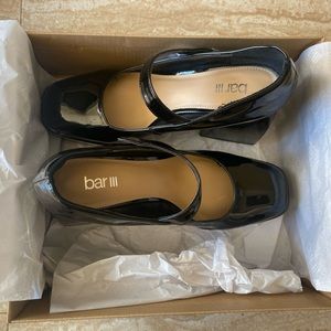 Bar III Nexiep Mary Jane Black Pump